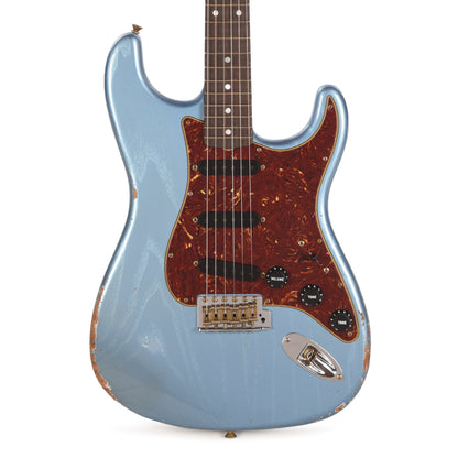 Fender Custom Shop Limited Edition Roasted Stratocaster Super Faded Aged Lake Placid Blue Relic Electric Guitars / Solid Body