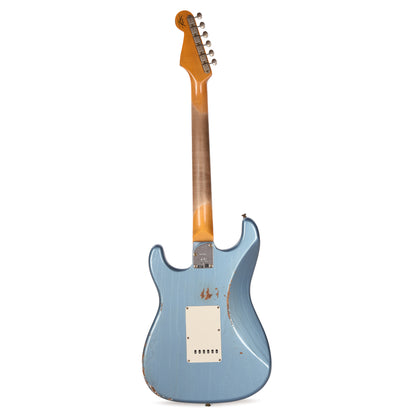 Fender Custom Shop Limited Edition Roasted Stratocaster Super Faded Aged Lake Placid Blue Relic Electric Guitars / Solid Body