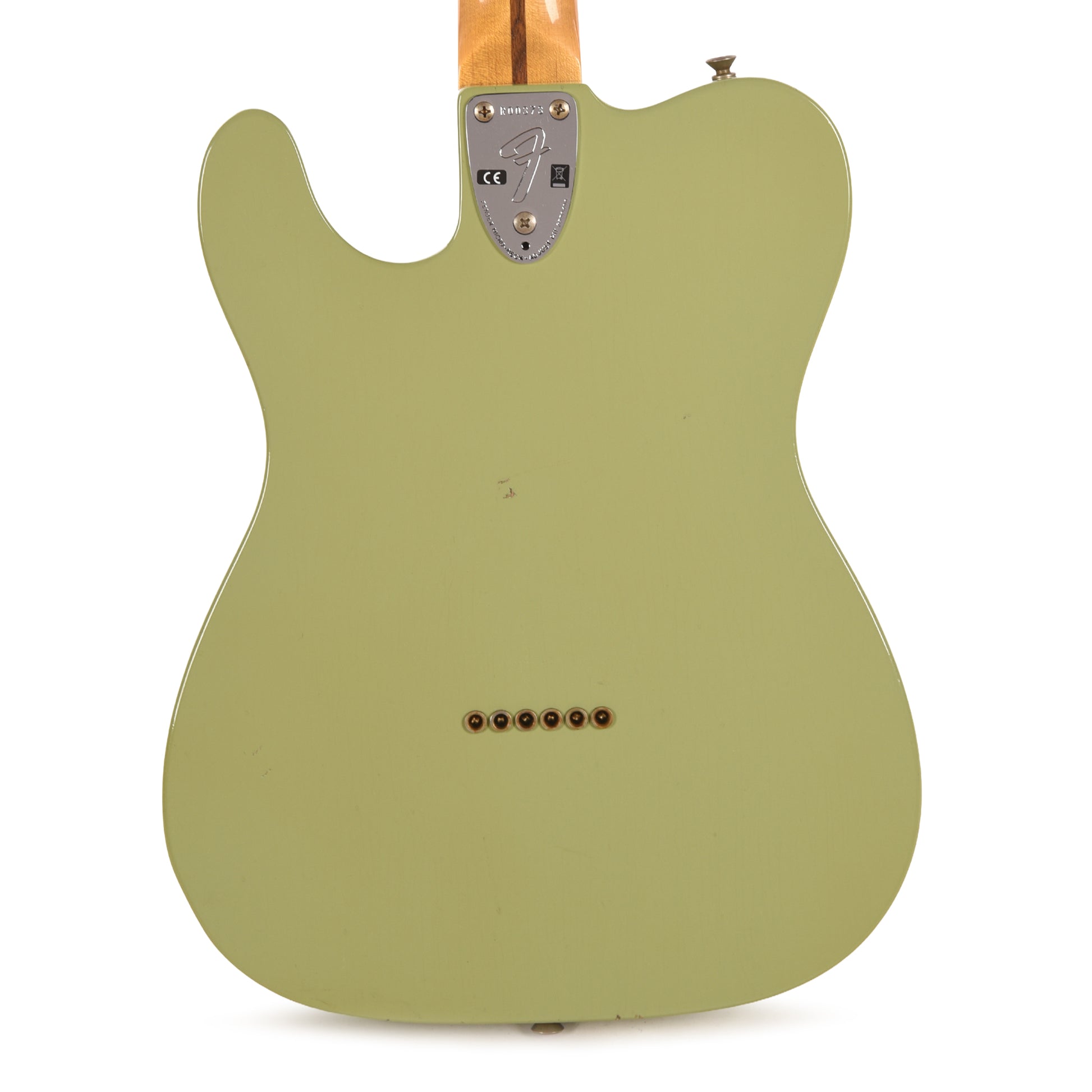 Fender Custom Shop Limited Edition Telecaster Custom Faded Aged Sweet Pea Green Journeyman Relic w/CuNiFe Humbucker Electric Guitars / Solid Body