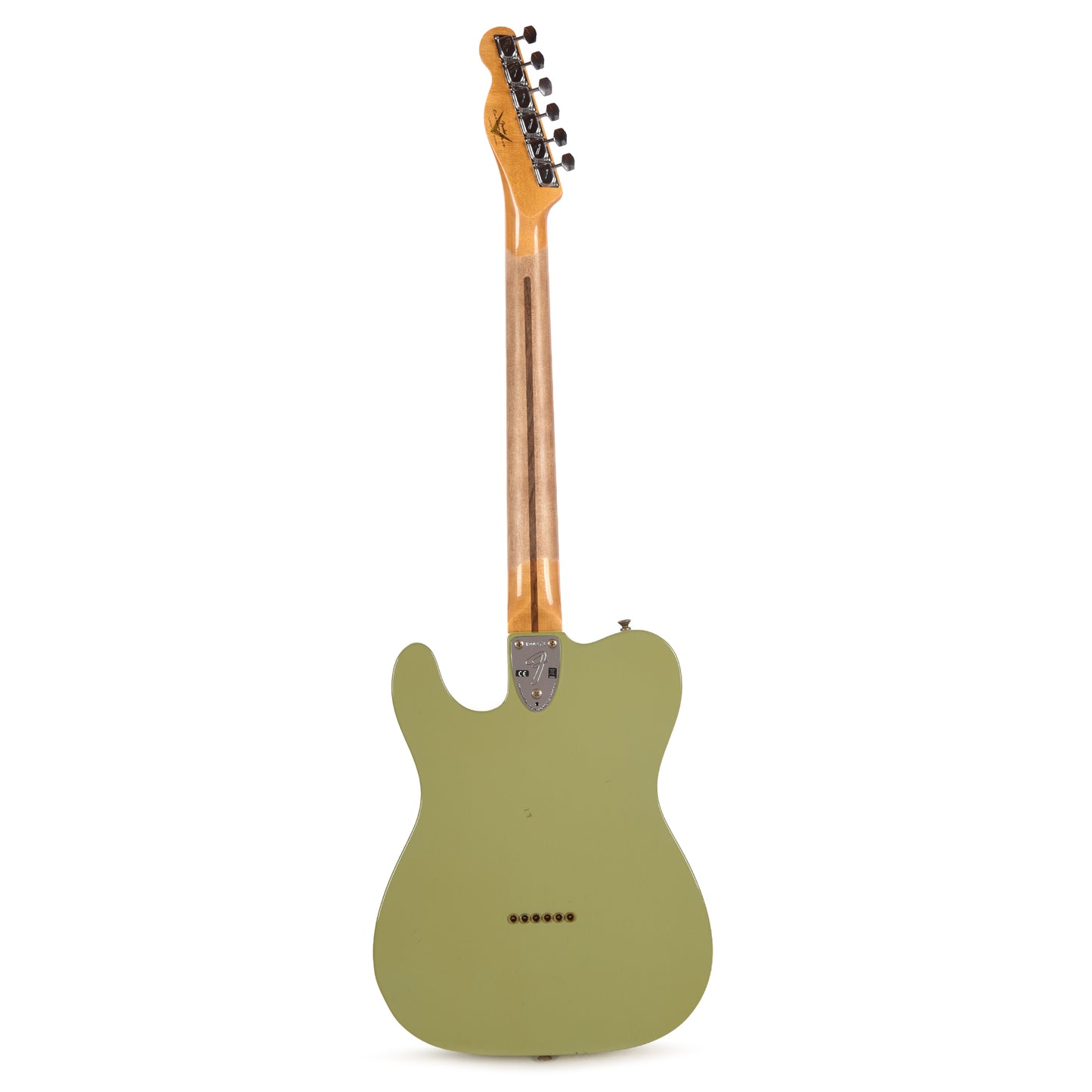 Fender Custom Shop Limited Edition Telecaster Custom Faded Aged Sweet Pea Green Journeyman Relic w/CuNiFe Humbucker Electric Guitars / Solid Body