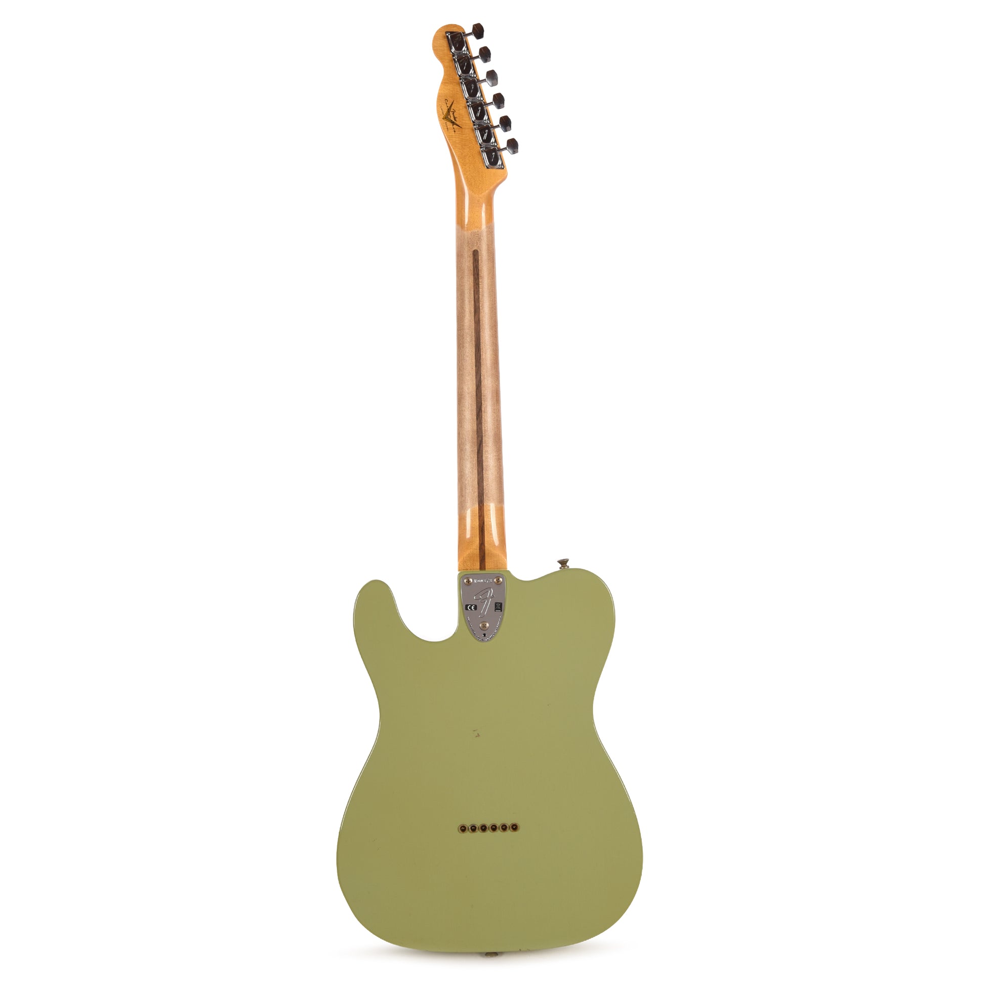 Fender Custom Shop Limited Edition Telecaster Custom Faded Aged Sweet Pea Green Journeyman Relic w/CuNiFe Humbucker Electric Guitars / Solid Body