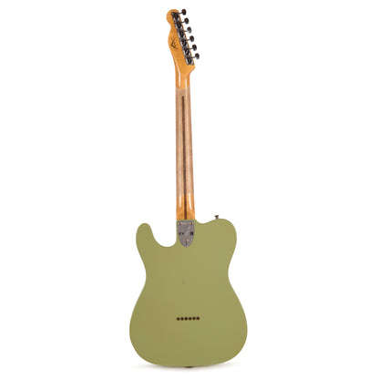 Fender Custom Shop Limited Edition Telecaster Custom Faded Aged Sweet Pea Green Journeyman Relic w/CuNiFe Humbucker Electric Guitars / Solid Body