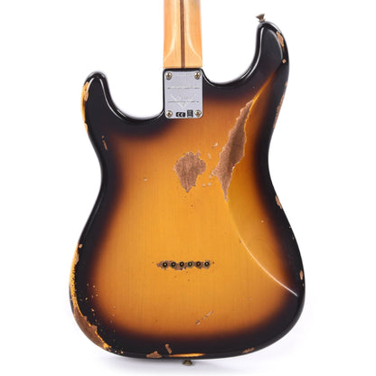 Fender Custom Shop Limited Edition Troposphere Strat Hard-Tail Heavy Relic Super Faded Aged 2-Color Sunburst Electric Guitars / Solid Body