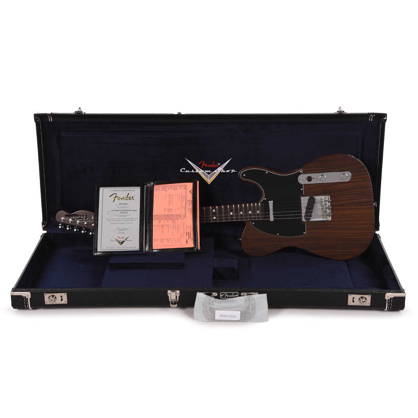Fender Custom Shop Limited Edition Twisted Rosewood Telecaster NOS Natural Electric Guitars / Solid Body
