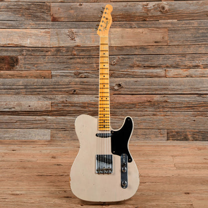 Fender Custom Shop Limited Roasted Pine Double Esquire Aged White Blonde 2021 Electric Guitars / Solid Body