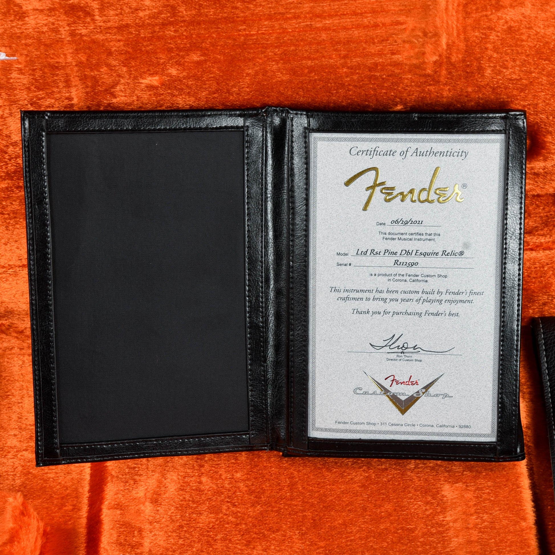 Fender Custom Shop Limited Roasted Pine Double Esquire Aged White Blonde 2021 Electric Guitars / Solid Body