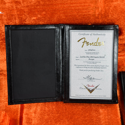 Fender Custom Shop Limited Roasted Pine Double Esquire Aged White Blonde 2021 Electric Guitars / Solid Body