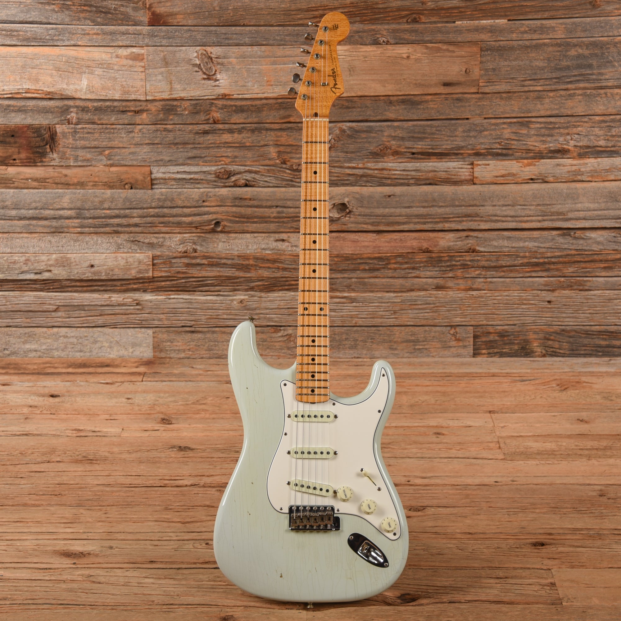 Fender Custom Shop Limited Tomatillo Stratocaster Journeyman Relic Faded Aged Sonic Blue 2018 Electric Guitars / Solid Body