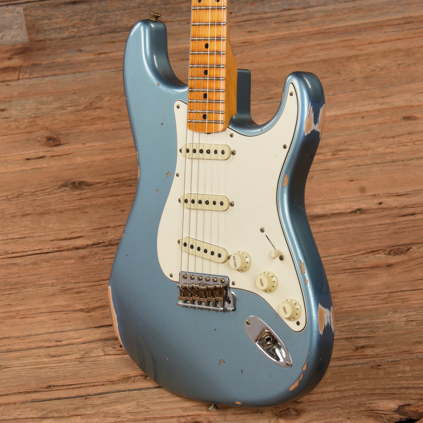 Fender Custom Shop Limited Tomatillo Stratocaster Relic Super Faded Aged Lake Placid Blue 2023 Electric Guitars / Solid Body