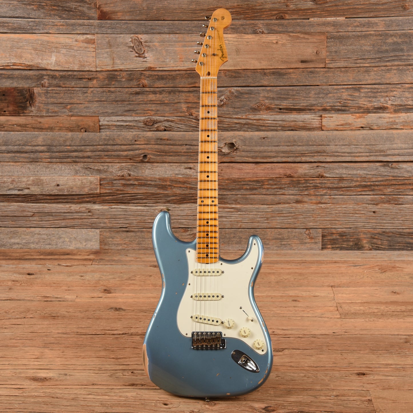 Fender Custom Shop Limited Tomatillo Stratocaster Relic Super Faded Aged Lake Placid Blue 2023 Electric Guitars / Solid Body