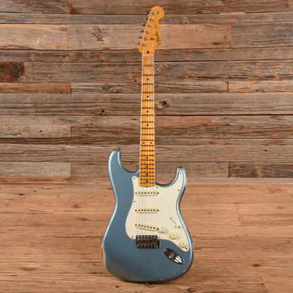 Fender Custom Shop Limited Tomatillo Stratocaster Relic Super Faded Aged Lake Placid Blue 2023 Electric Guitars / Solid Body