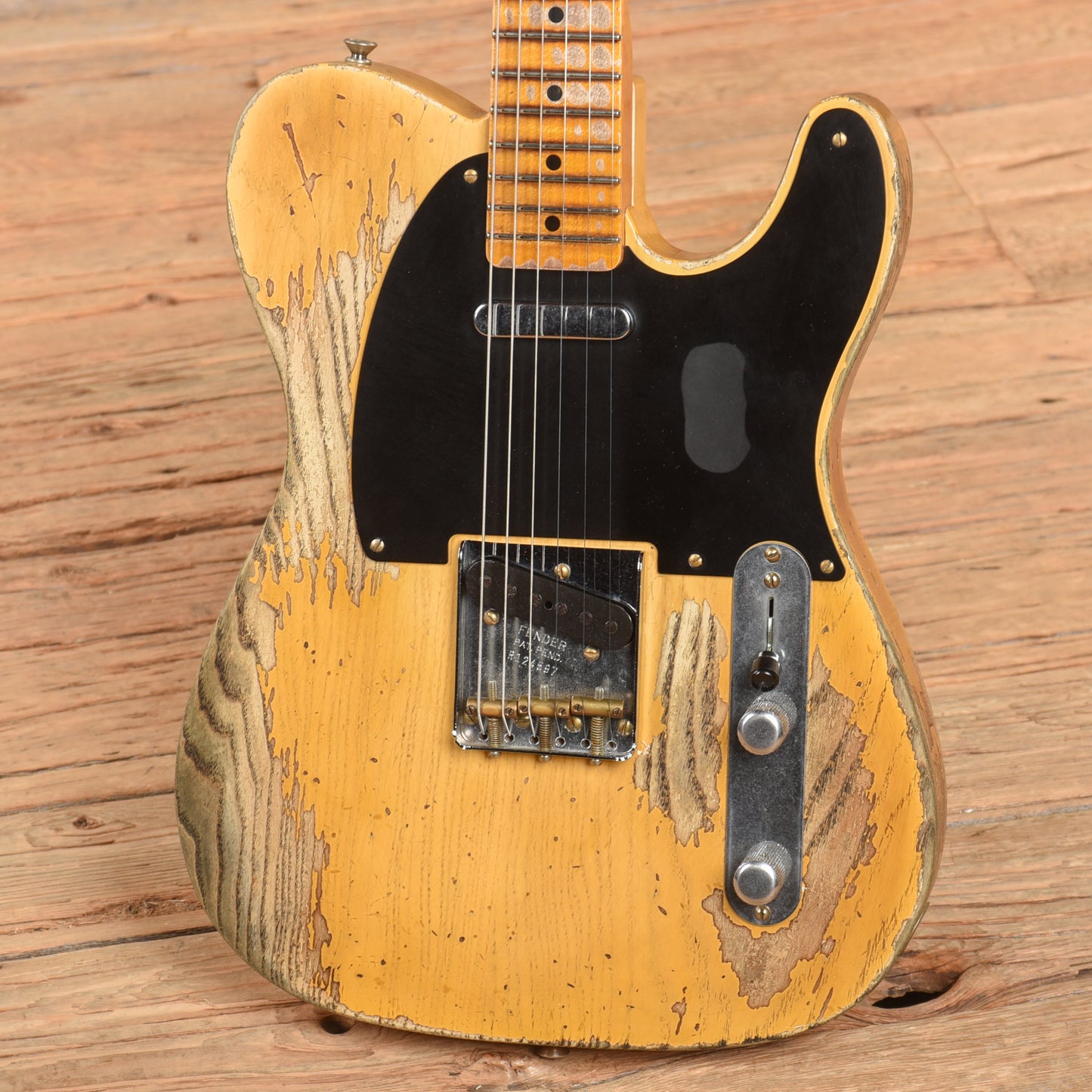 Fender Custom Shop LTD '51 Telecaster Super Heavy Relic Butterscotch Blonde 2022 Electric Guitars / Solid Body
