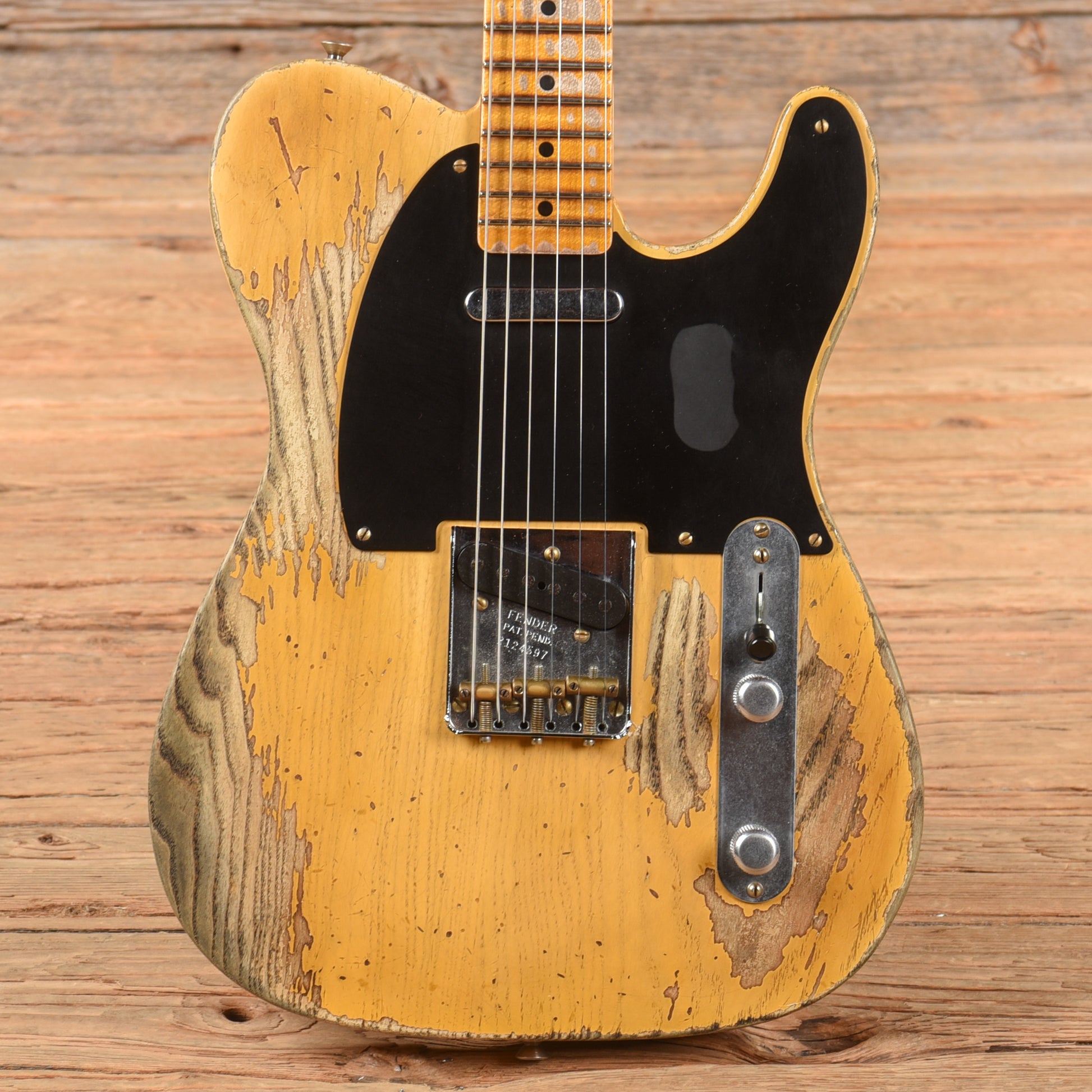Fender Custom Shop LTD '51 Telecaster Super Heavy Relic Butterscotch Blonde 2022 Electric Guitars / Solid Body
