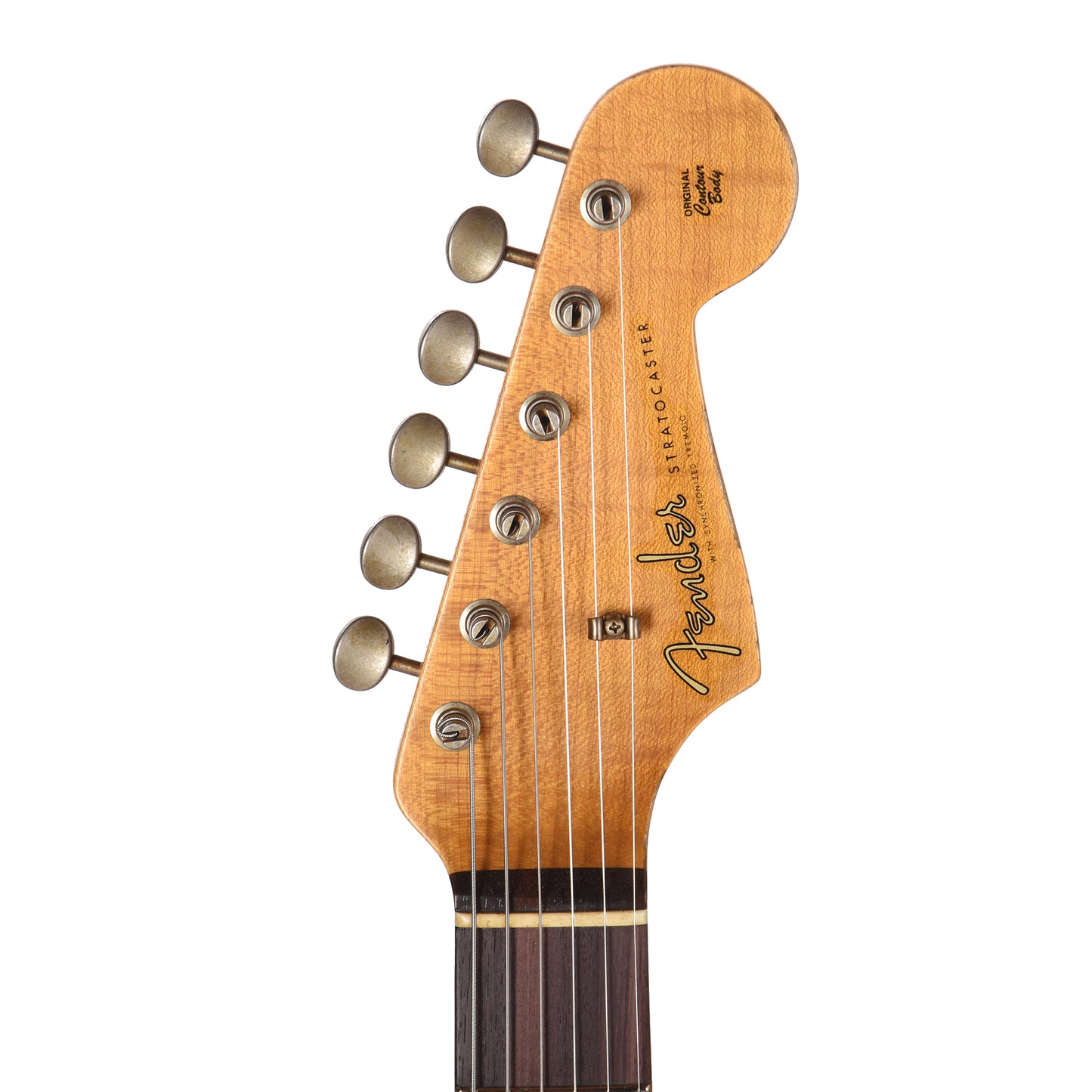 Fender Custom Shop LTD '59 Stratocaster HSS Relic Daphne Blue Metallic Electric Guitars / Solid Body