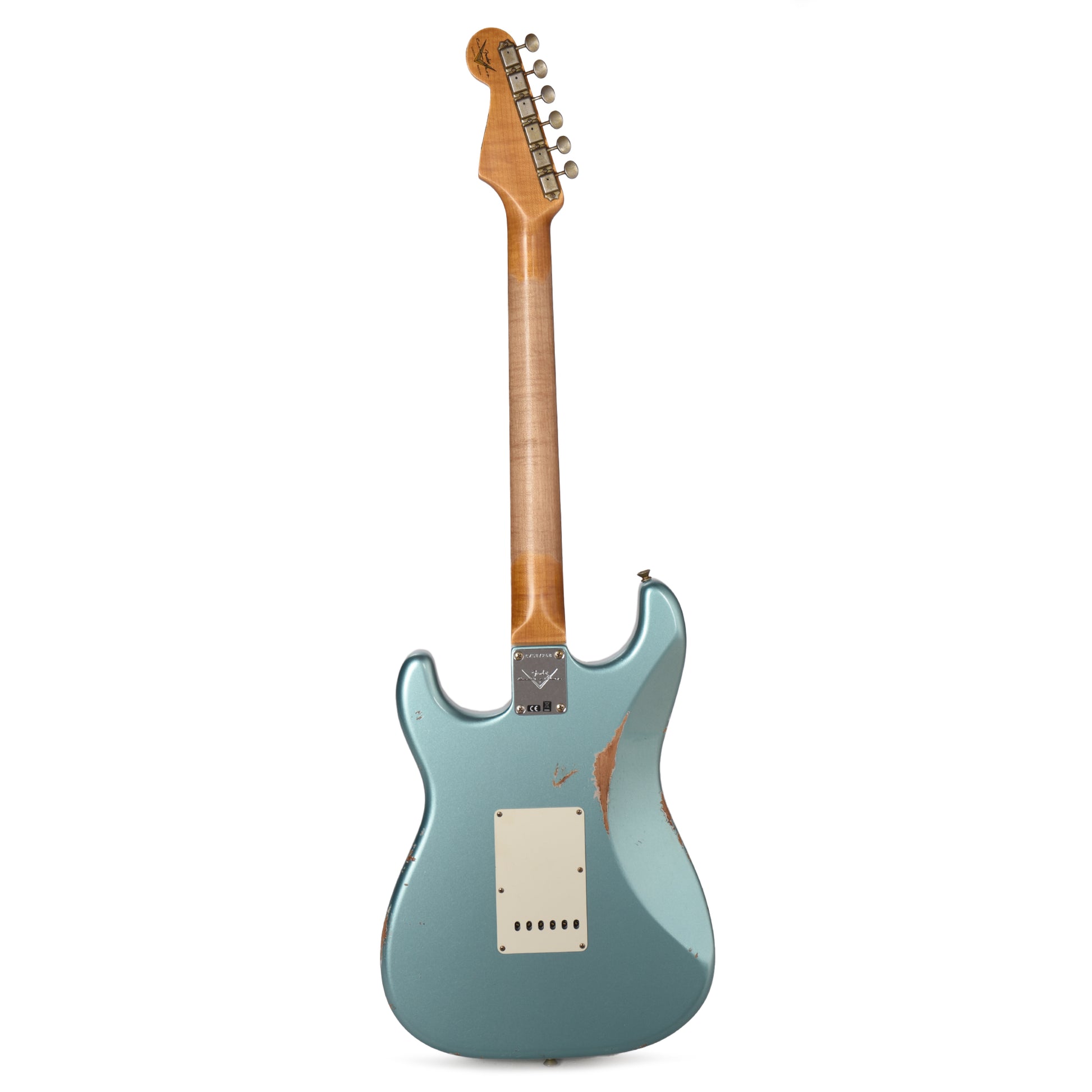 Fender Custom Shop LTD '59 Stratocaster HSS Relic Daphne Blue Metallic Electric Guitars / Solid Body