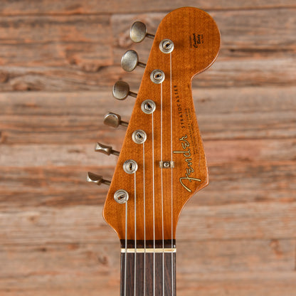 Fender Custom Shop LTD '63 Stratocaster Relic Aged Sherwood Metallic 2023 Electric Guitars / Solid Body