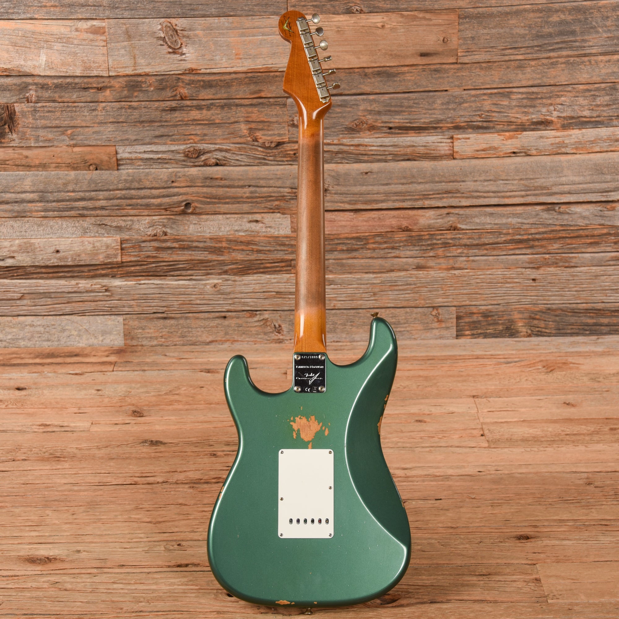 Fender Custom Shop LTD '63 Stratocaster Relic Aged Sherwood Metallic 2023 Electric Guitars / Solid Body