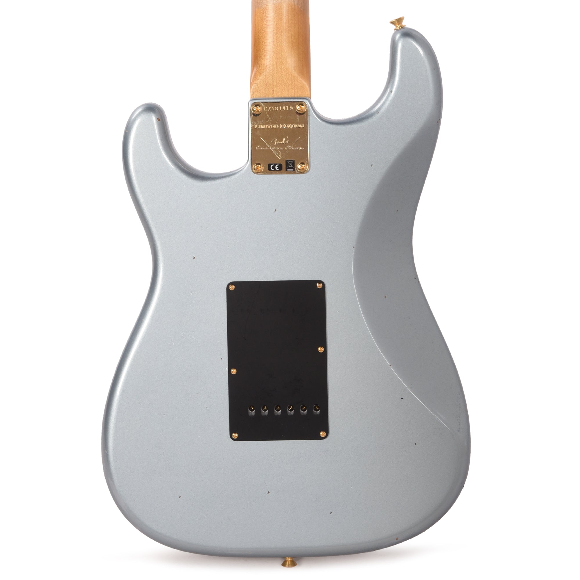 Fender Custom Shop LTD '65 Dual-Mag Stratocaster Journeyman Relic w/Closet Classic Aged Blue Ice Metallic Electric Guitars / Solid Body