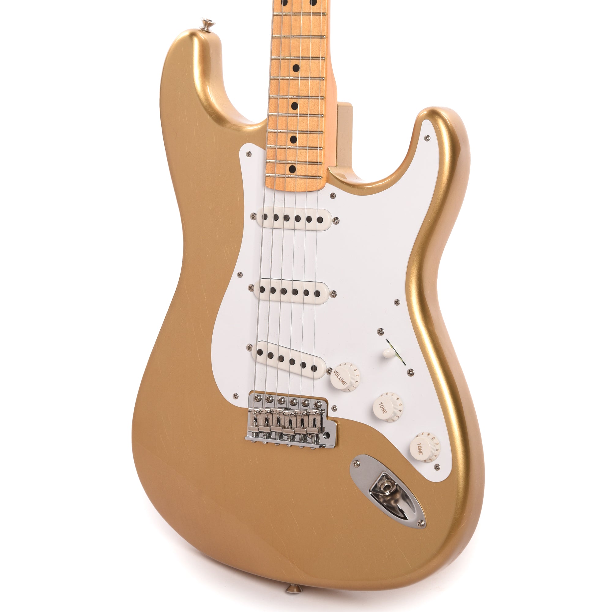 Fender Custom Shop LTD 70th Anniversary 1954 Stratocaster Deluxe Closet Classic Aztec Gold Electric Guitars / Solid Body