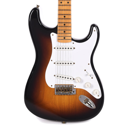 Fender Custom Shop LTD 70th Anniversary 1954 Stratocaster Journeyman Relic Wide Fade 2-Color Sunburst Electric Guitars / Solid Body