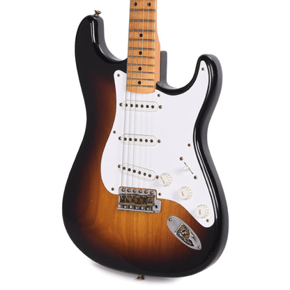 Fender Custom Shop LTD 70th Anniversary 1954 Stratocaster Journeyman Relic Wide Fade 2-Color Sunburst Electric Guitars / Solid Body