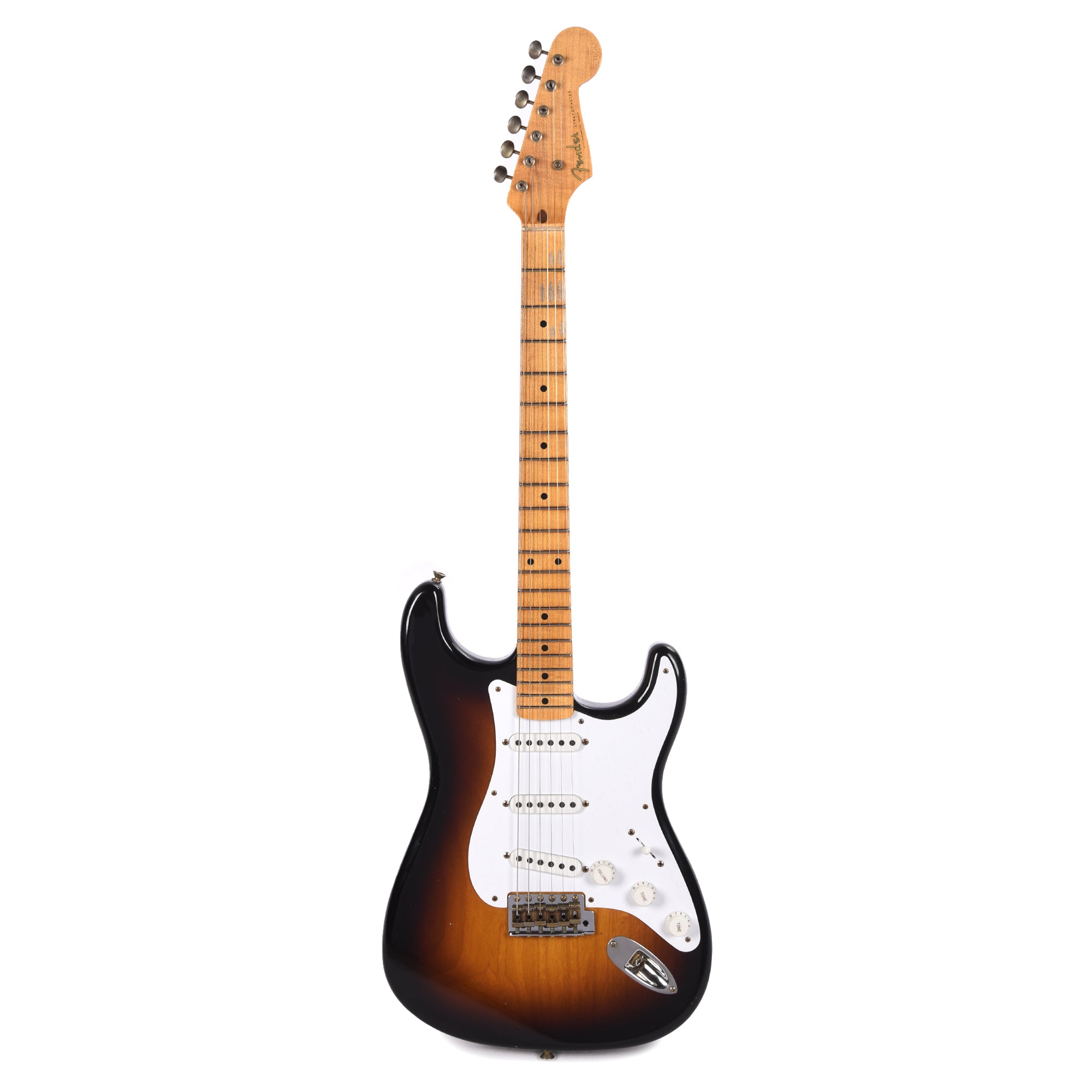 Fender Custom Shop LTD 70th Anniversary 1954 Stratocaster Journeyman Relic Wide Fade 2-Color Sunburst Electric Guitars / Solid Body