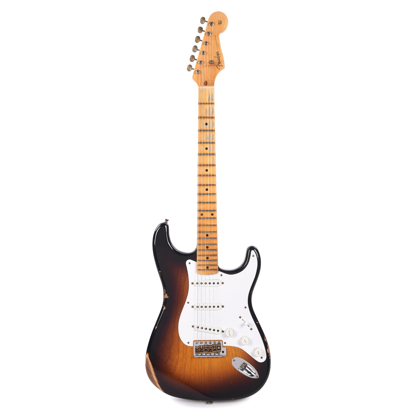 Fender Custom Shop LTD 70th Anniversary 1954 Stratocaster Relic Wide Fade 2-Color Sunburst Electric Guitars / Solid Body
