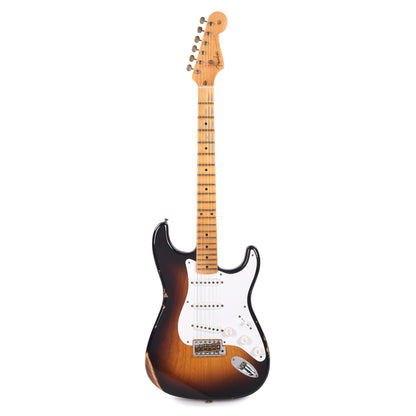 Fender Custom Shop LTD 70th Anniversary 1954 Stratocaster Relic Wide Fade 2-Color Sunburst Electric Guitars / Solid Body
