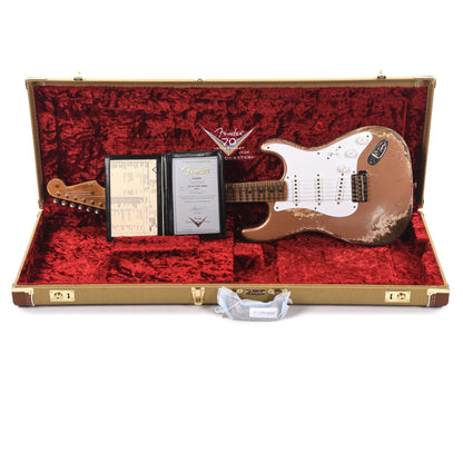 Fender Custom Shop LTD 70th Anniversary 1954 Stratocaster Super Heavy Relic Copper Electric Guitars / Solid Body