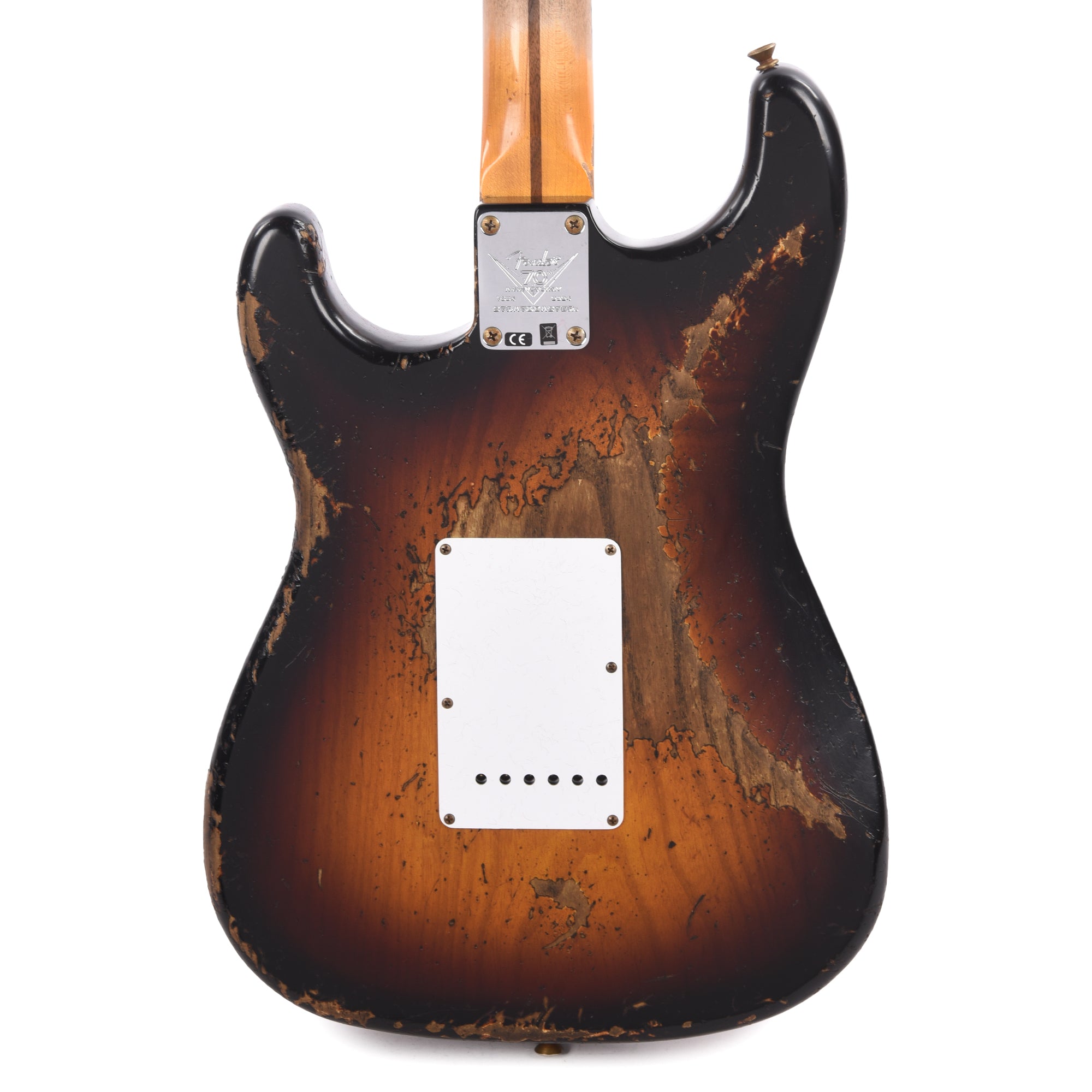 Fender Custom Shop LTD 70th Anniversary 1954 Stratocaster Super Heavy Relic Wide Fade 2-Color Sunburst Electric Guitars / Solid Body