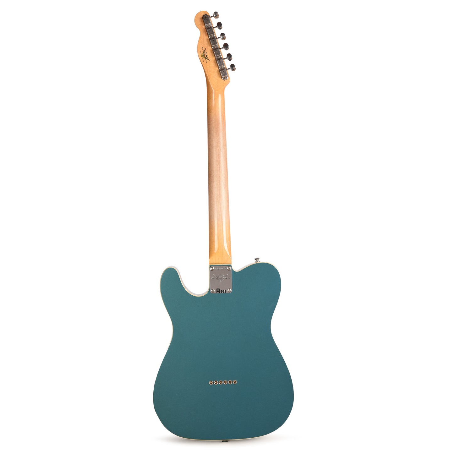 Fender Custom Shop LTD Custom Double Esquire Deluxe Closet Classic Aged Ocean Turquoise Electric Guitars / Solid Body