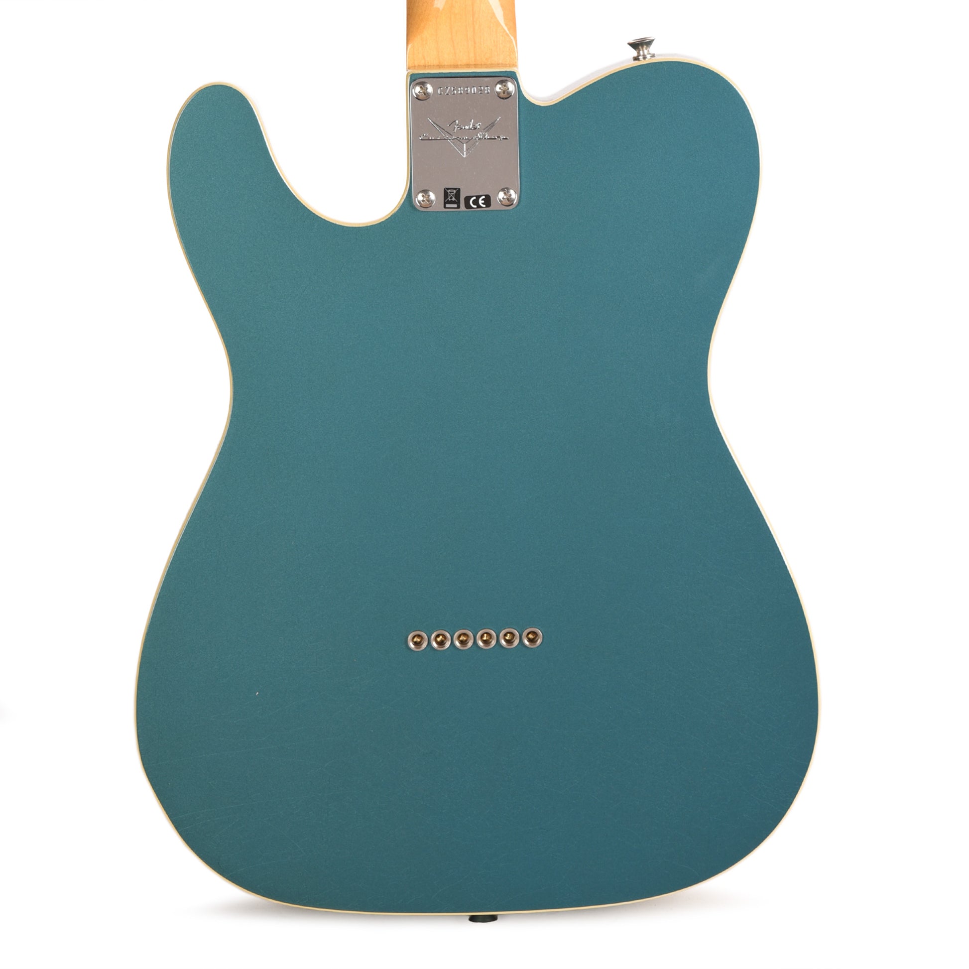 Fender Custom Shop LTD Custom Double Esquire Deluxe Closet Classic Aged Ocean Turquoise Electric Guitars / Solid Body