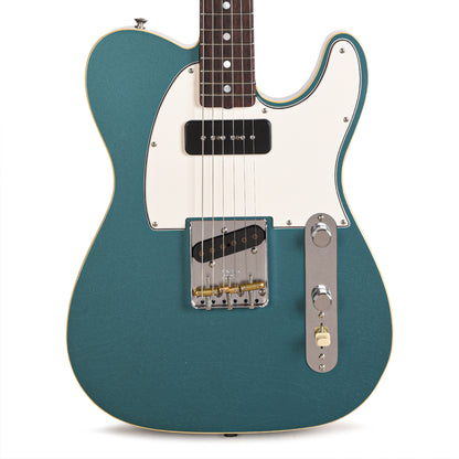 Fender Custom Shop LTD Custom Double Esquire Deluxe Closet Classic Aged Ocean Turquoise Electric Guitars / Solid Body
