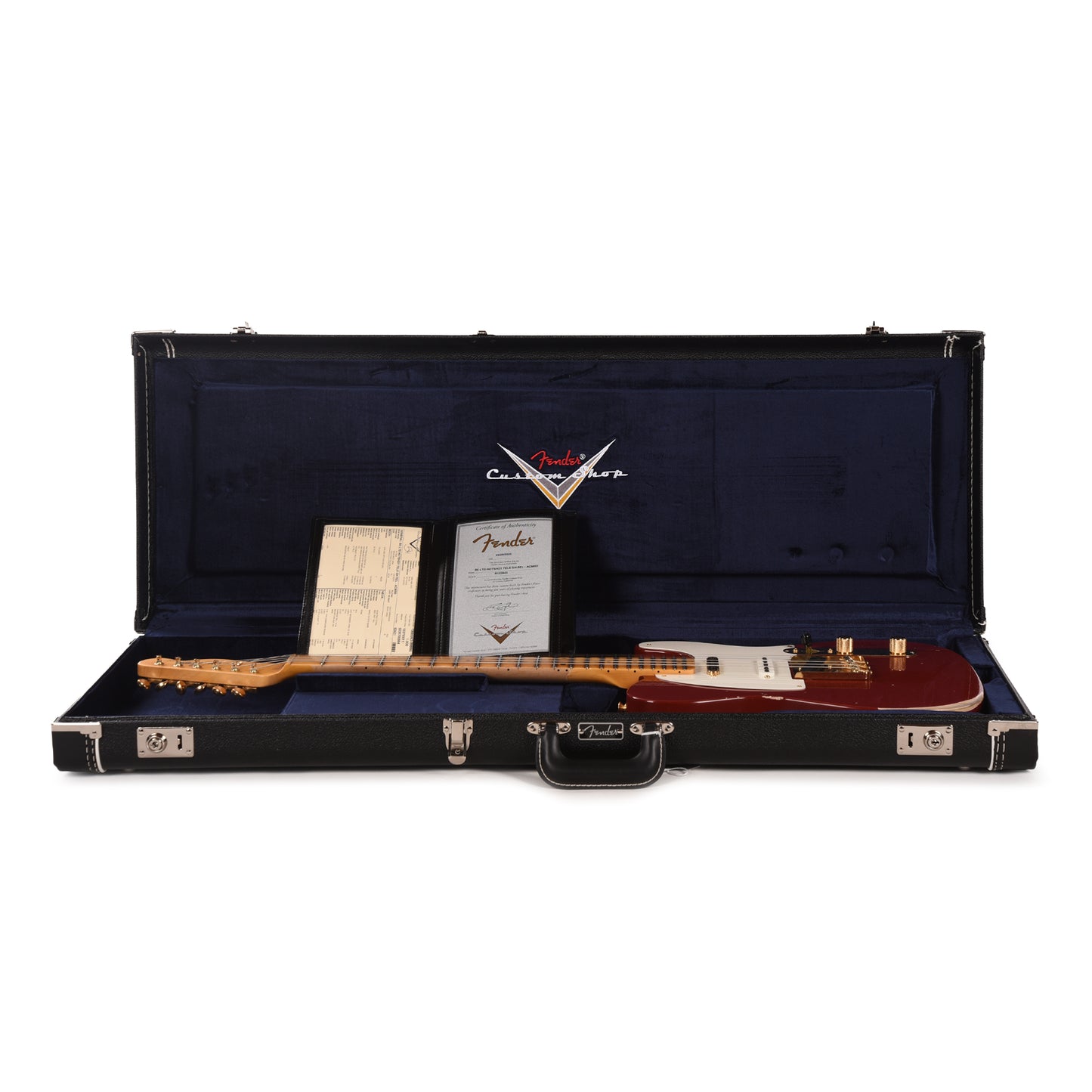 Fender Custom Shop LTD Hotshot Telecaster Relic Aged Cimmaron Red Electric Guitars / Solid Body