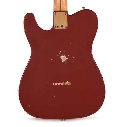 Fender Custom Shop LTD Hotshot Telecaster Relic Aged Cimmaron Red Electric Guitars / Solid Body