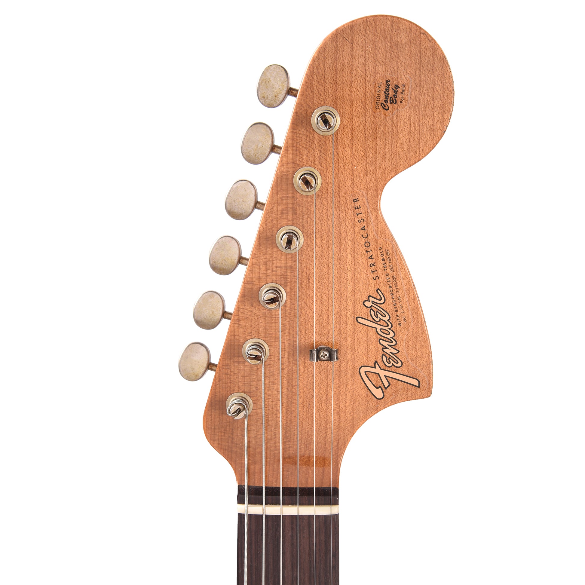 Fender Custom Shop LTD Roasted Big Head Stratocaster Relic Faded Aged Sherwood Metallic Electric Guitars / Solid Body