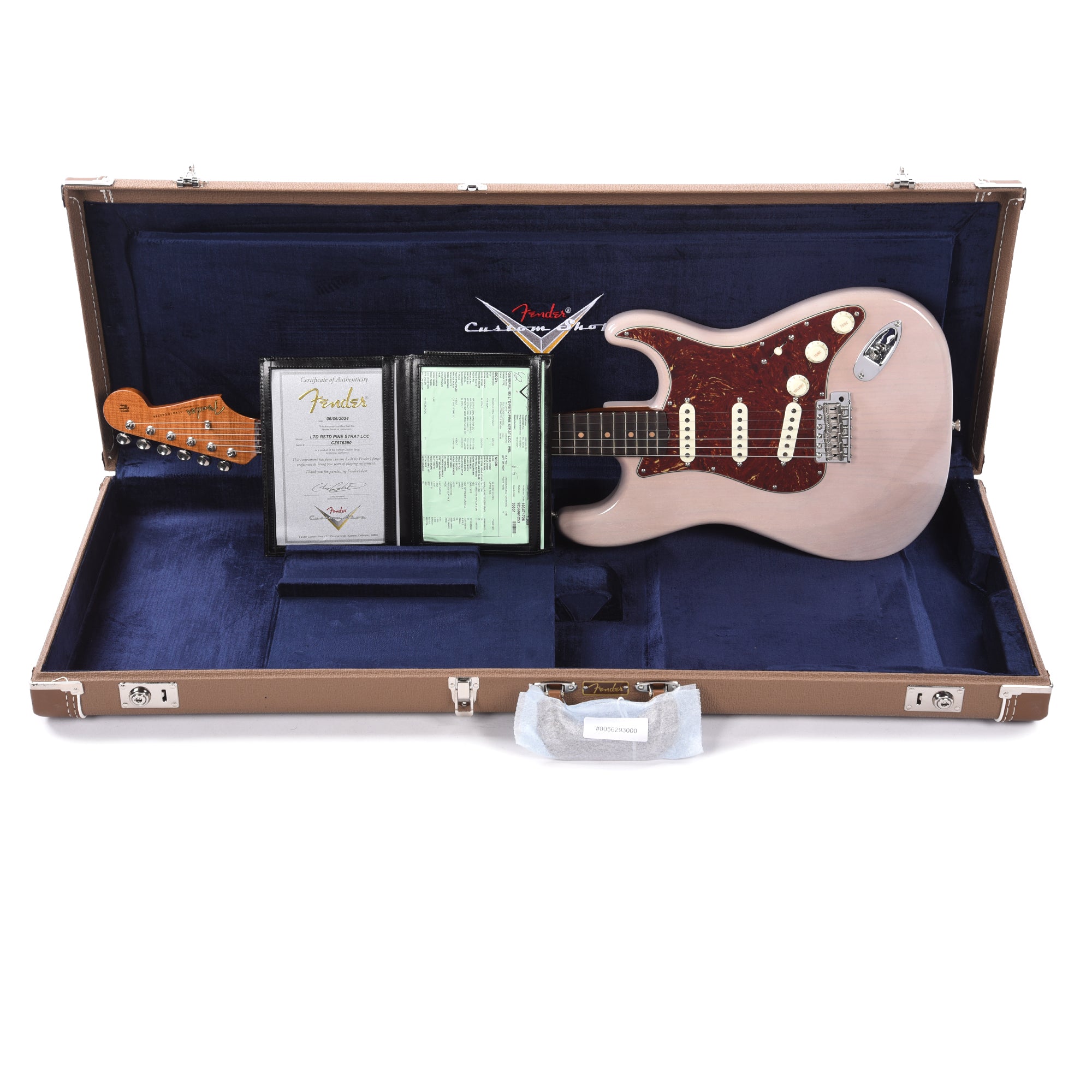 Fender Custom Shop LTD Roasted Pine Stratocaster Deluxe Closet Classic White Blonde Electric Guitars / Solid Body