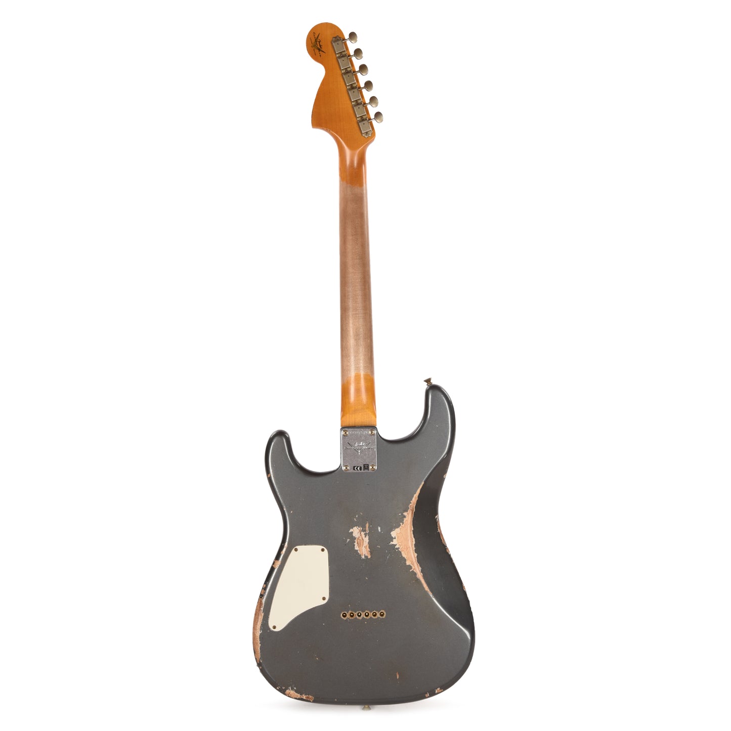 Fender Custom Shop LTD Stratocaster SH Heavy Relic Aged Charcoal Frost Metallic Electric Guitars / Solid Body