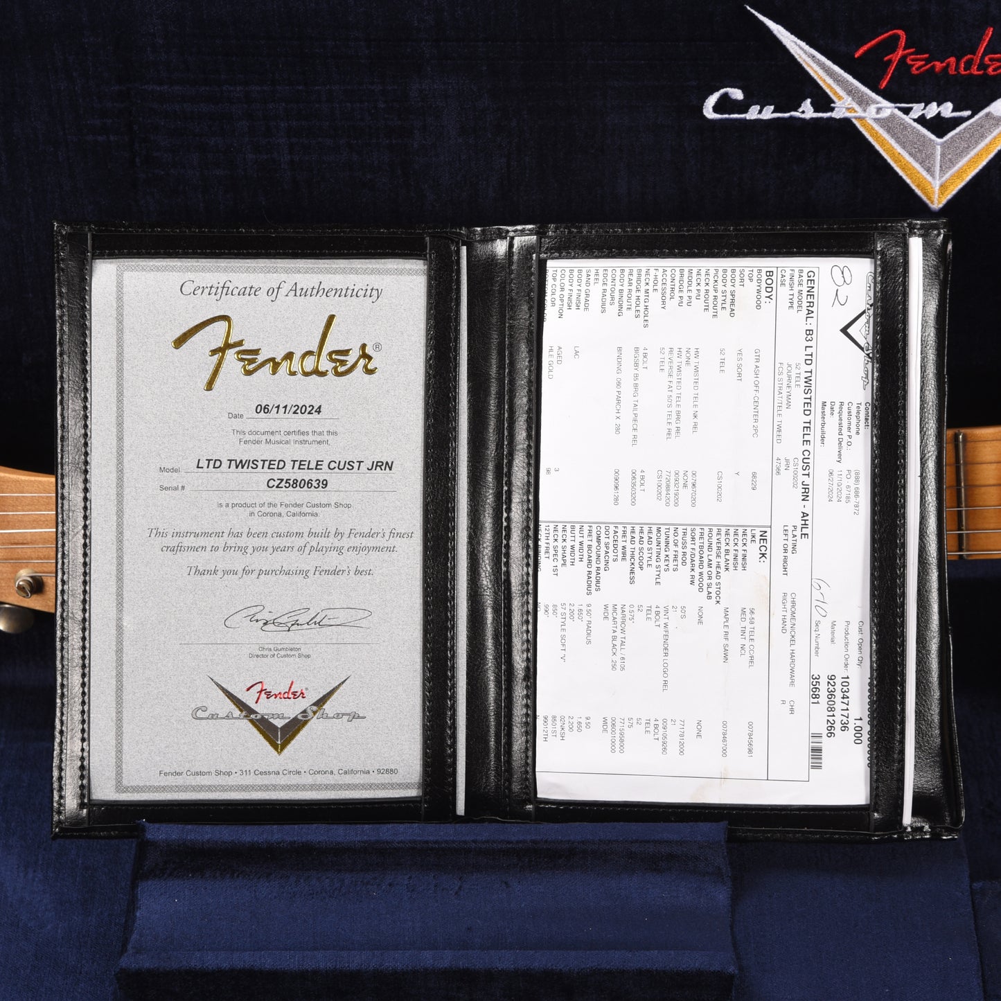 Fender Custom Shop LTD Twisted Telecaster Custom Journeyman Relic Aged HLE Gold Electric Guitars / Solid Body