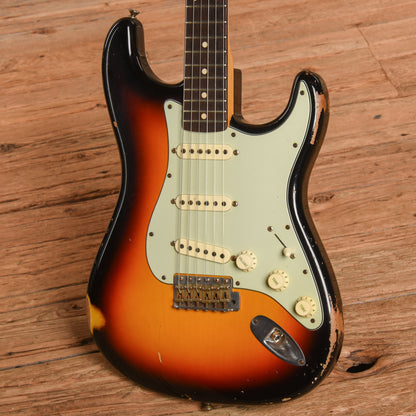 Fender Custom Shop Mark Kendrick Masterbuilt '60 Stratocaster Relic Sunburst 2009 Electric Guitars / Solid Body