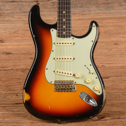 Fender Custom Shop Mark Kendrick Masterbuilt '60 Stratocaster Relic Sunburst 2009 Electric Guitars / Solid Body