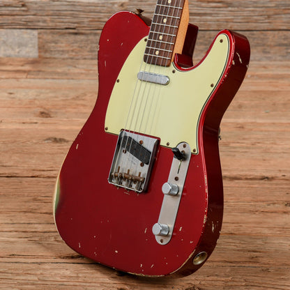 Fender Custom Shop Master Vintage Players Series John Cruz Telecaster Aged Candy Apple Red 2007 Electric Guitars / Solid Body