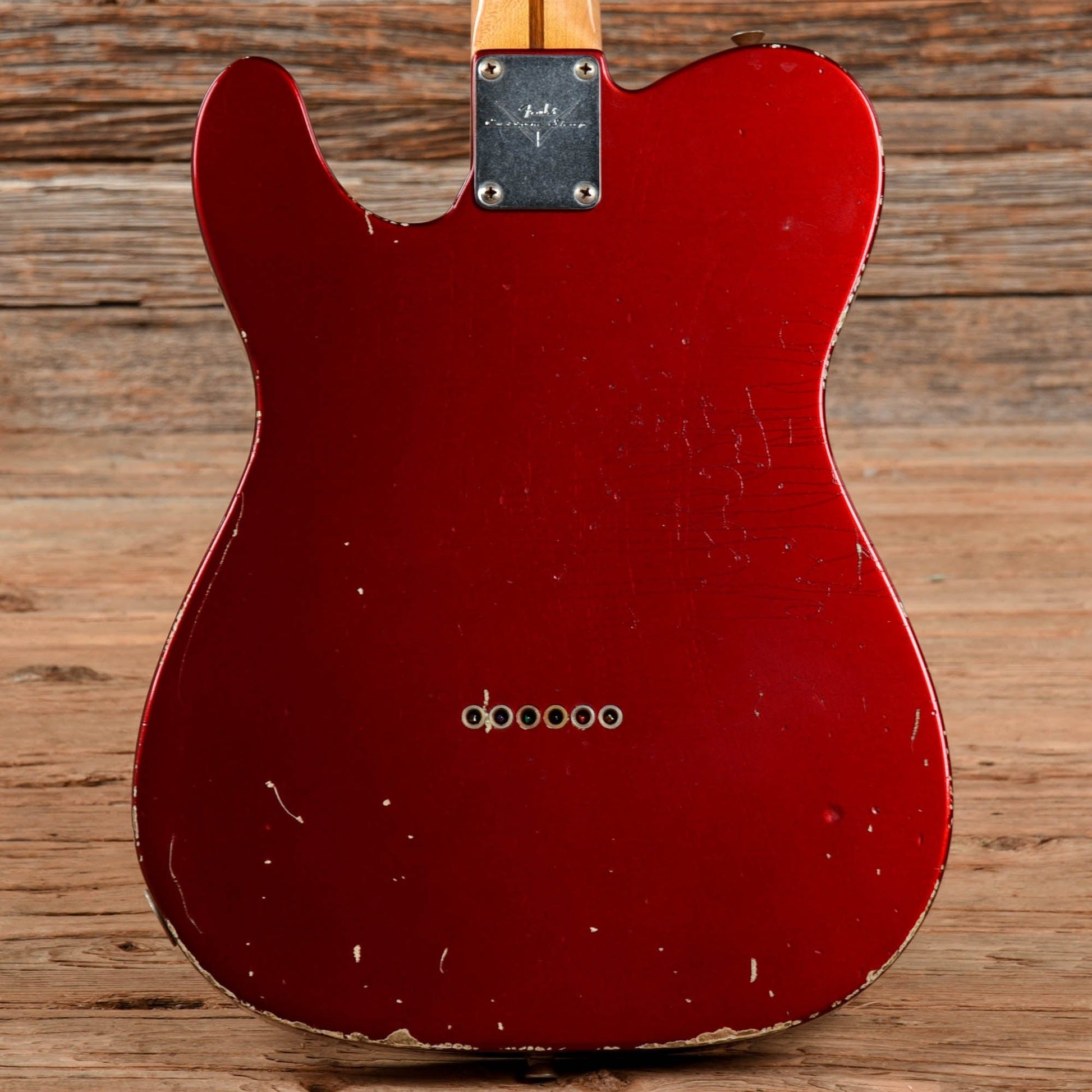 Fender Custom Shop Master Vintage Players Series John Cruz Telecaster Aged Candy Apple Red 2007 Electric Guitars / Solid Body