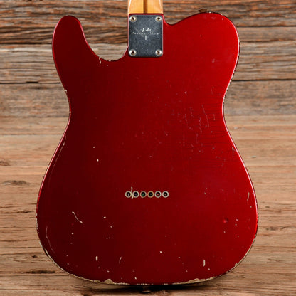 Fender Custom Shop Master Vintage Players Series John Cruz Telecaster Aged Candy Apple Red 2007 Electric Guitars / Solid Body