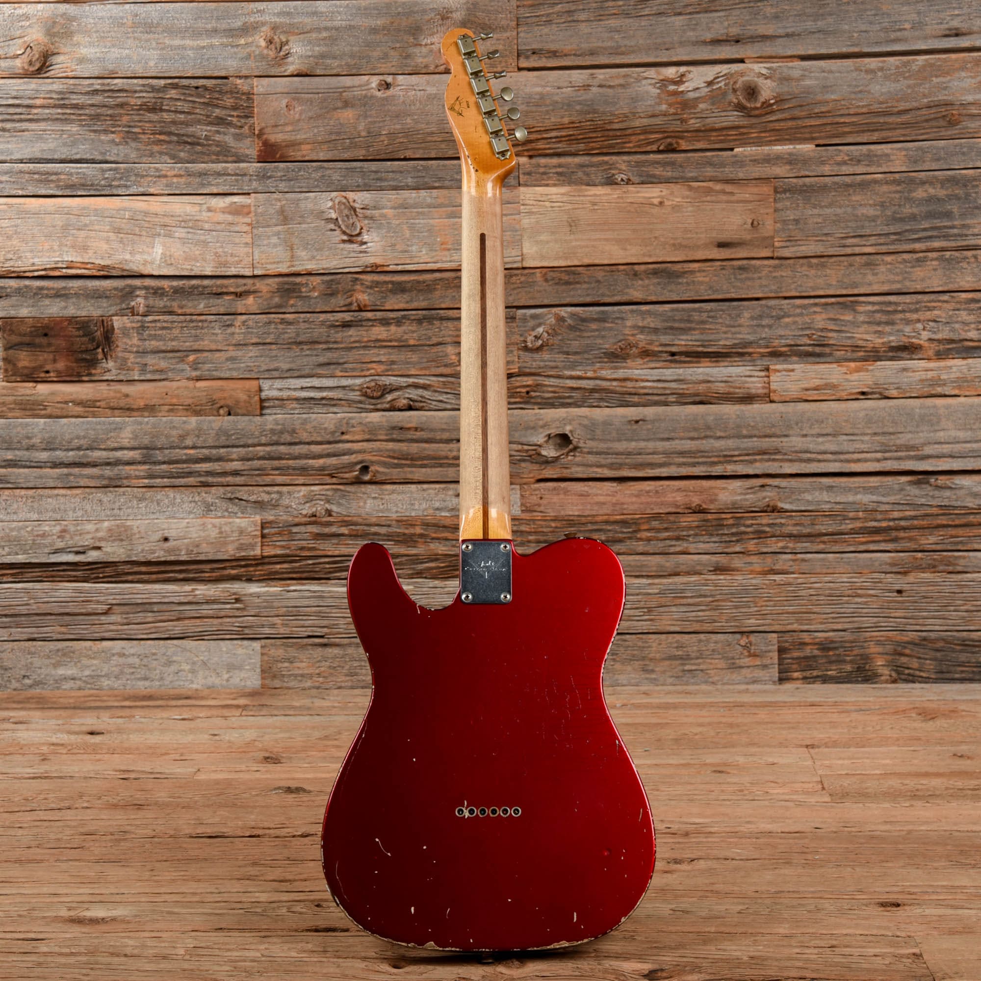 Fender Custom Shop Master Vintage Players Series John Cruz Telecaster Aged Candy Apple Red 2007 Electric Guitars / Solid Body