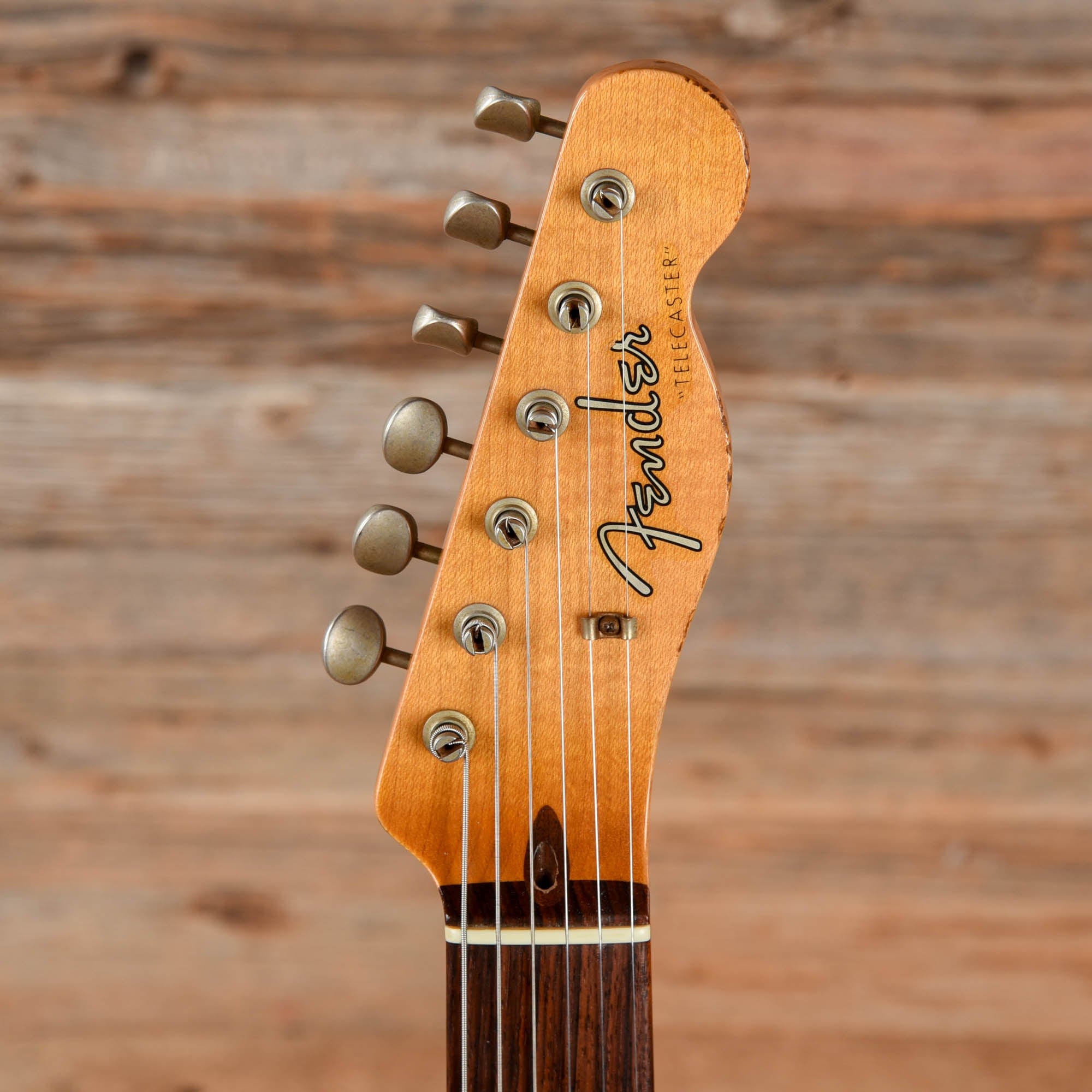 Fender Custom Shop Master Vintage Players Series John Cruz Telecaster Aged Candy Apple Red 2007 Electric Guitars / Solid Body