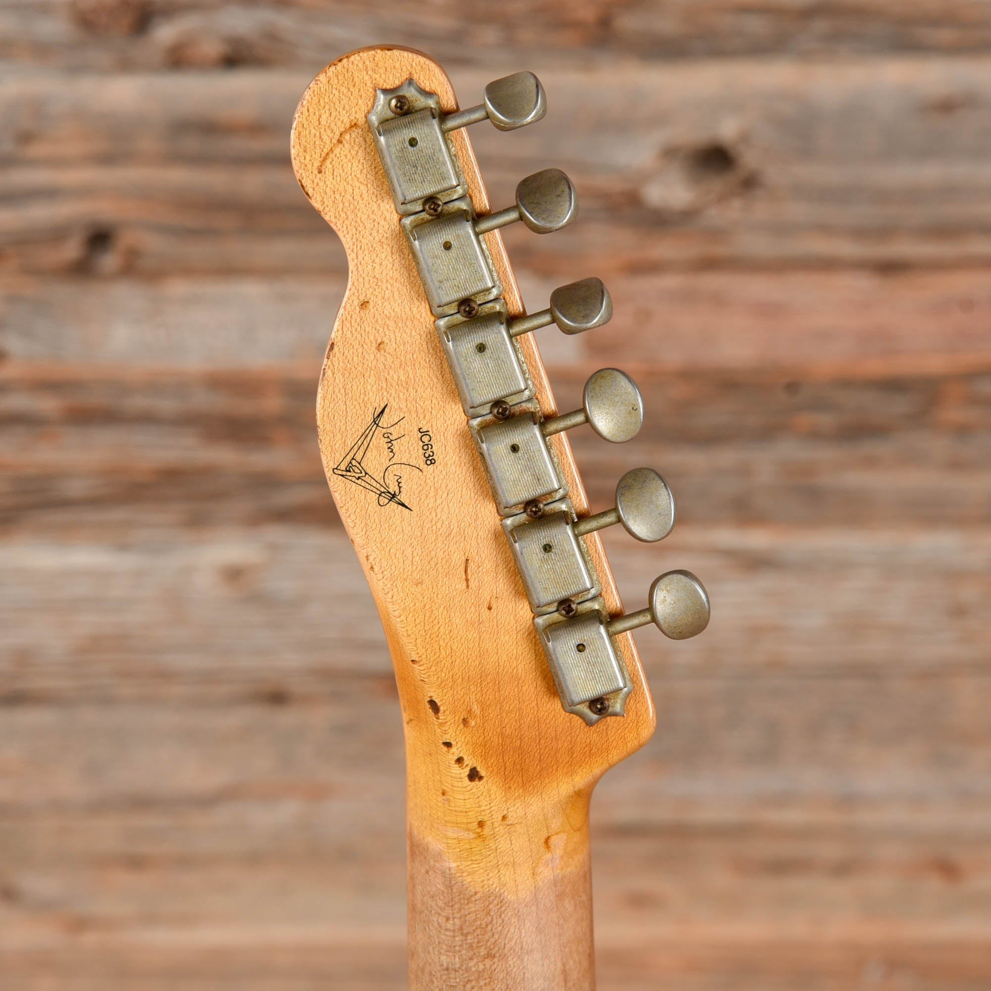 Fender Custom Shop Master Vintage Players Series John Cruz Telecaster Aged Candy Apple Red 2007 Electric Guitars / Solid Body