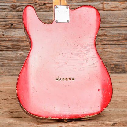 Fender Custom Shop Master Vintage Players Series John Cruz Telecaster Aged Candy Apple Red 2007 Electric Guitars / Solid Body