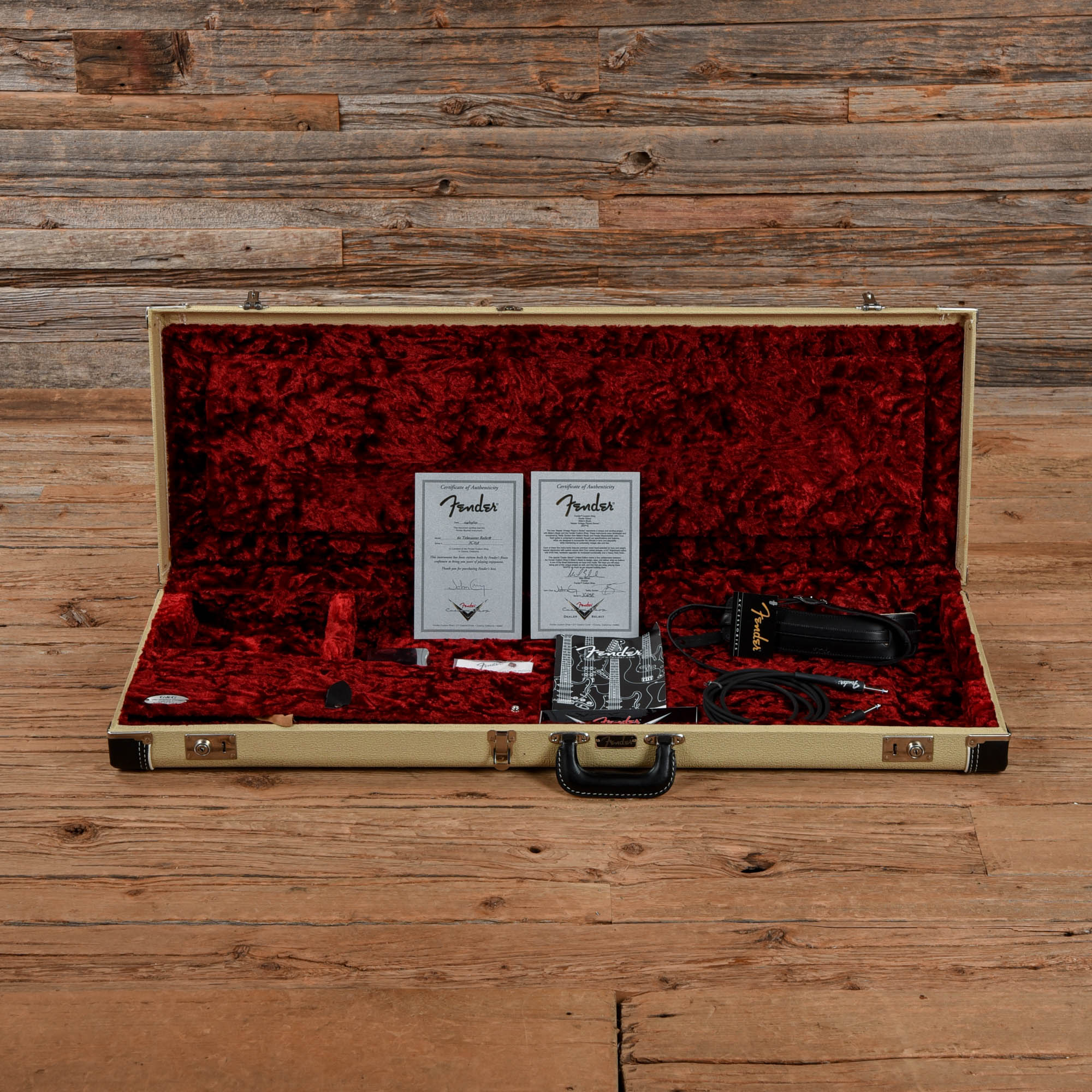 Fender Custom Shop Master Vintage Players Series John Cruz Telecaster Aged Candy Apple Red 2007 Electric Guitars / Solid Body