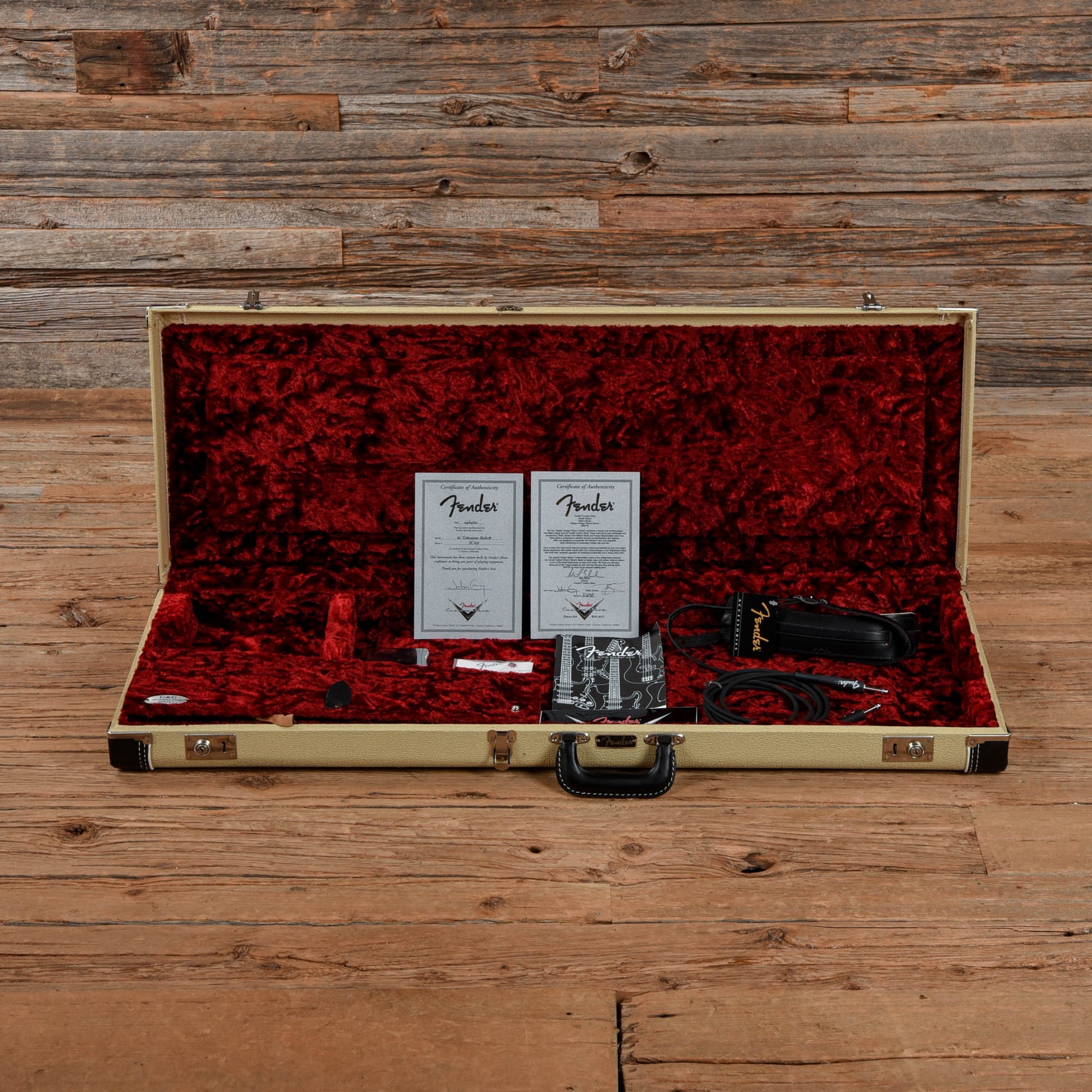 Fender Custom Shop Master Vintage Players Series John Cruz Telecaster Aged Candy Apple Red 2007 Electric Guitars / Solid Body